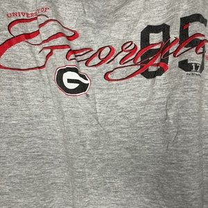 Georgia bulldog tank top